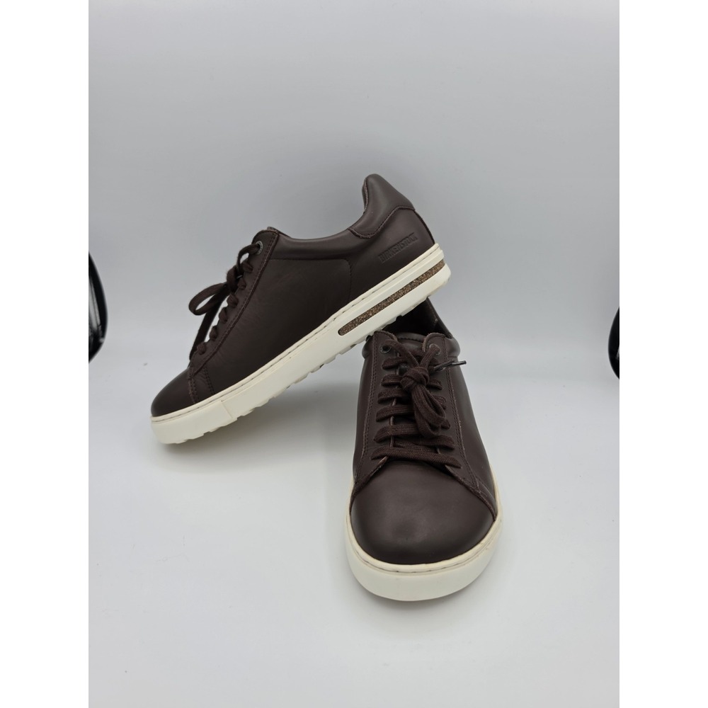 Birkenstock Bend Low Roast Brown Suede Sneakers Lace-Up Sz EU 40 US 9